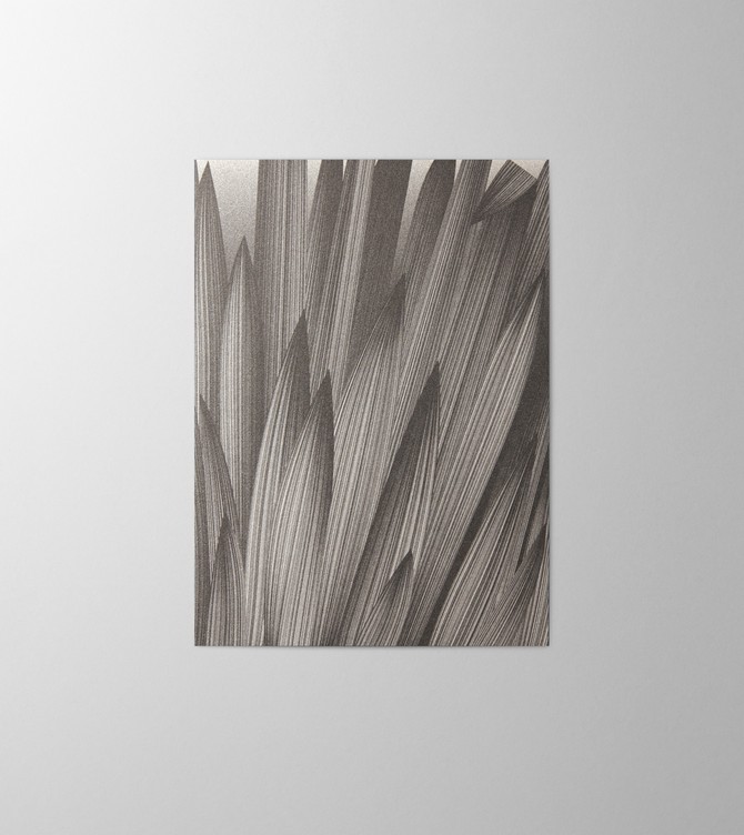 Hieronymus Greetingcards Greeting Card Reeds Black A000573 A5