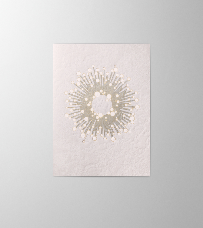 Hieronymus Christmas Birthday Greetingcards Greeting Card Amulet White Brilliant A004794 A5