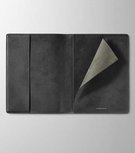 Hieronymus notebooks leather notebooks small leather goods leathergoods topics leather cover agenda tamangur black a005140 detail1