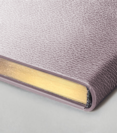 Hieronymus notebook soft notebooks leather notebook soft h4 metallic rosewood a005722 h5
