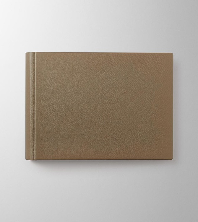 Hieronymus photo albums Photo Album Small Leather Taupe A000697 Photo Album Small Leather Taube.jpg