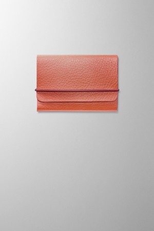 Hieronymus Small Leather Goods Business Card Holder Corallo A005495