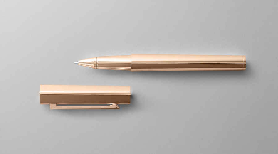 Hieronymus sculpture pen sculpture pen rollerball  gold a005397 detail1