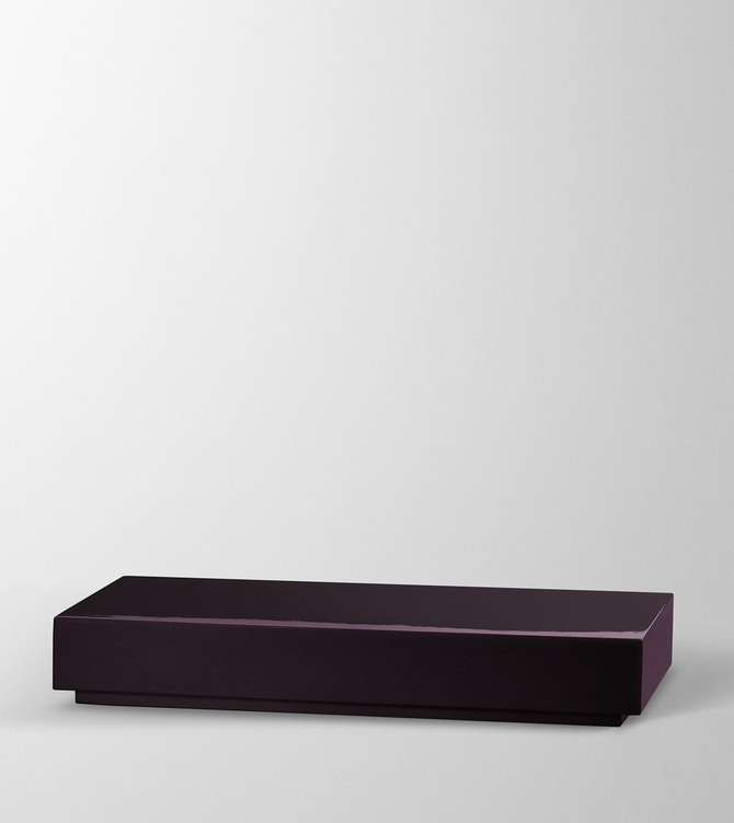 Hieronymus Writingfurniture Desk Case Lacquer Long Rich Prune A005824 