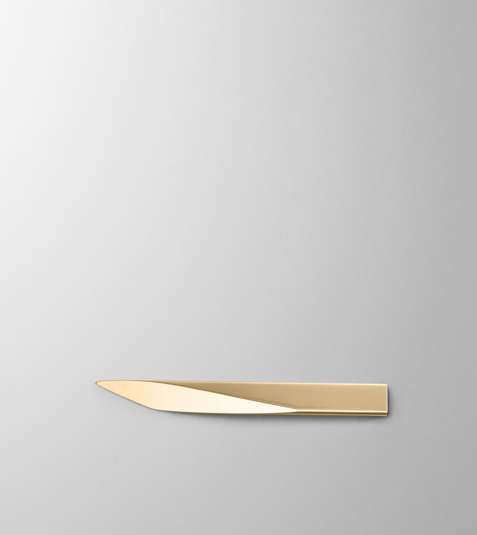 Hieronymus Writingaccessories Letter Opener Left-handed Gold A005392 Totalview