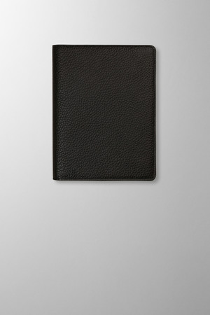 Hieronymus Small Leather Goods Notebooks Leather Leather Cover Notes Black A005887 