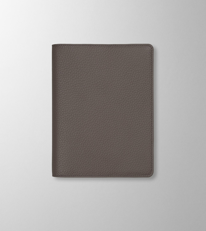 Hieronymus Small Leather Goods Notebooks Leather Leather Cover Agenda Taupe A005913 
