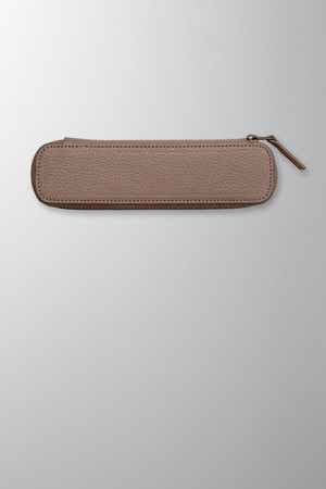 Hieronymus Small Leather Goods Pen Case Small Leather Taupe A005881 