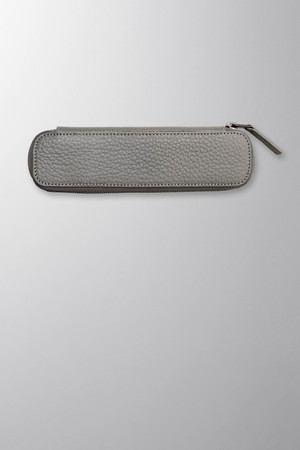 Hieronymus Small Leather Goods Pen Case Small Leather Smoke A005882 