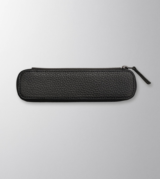 Hieronymus Small Leather Goods Pen Case Small Leather Black A005883 