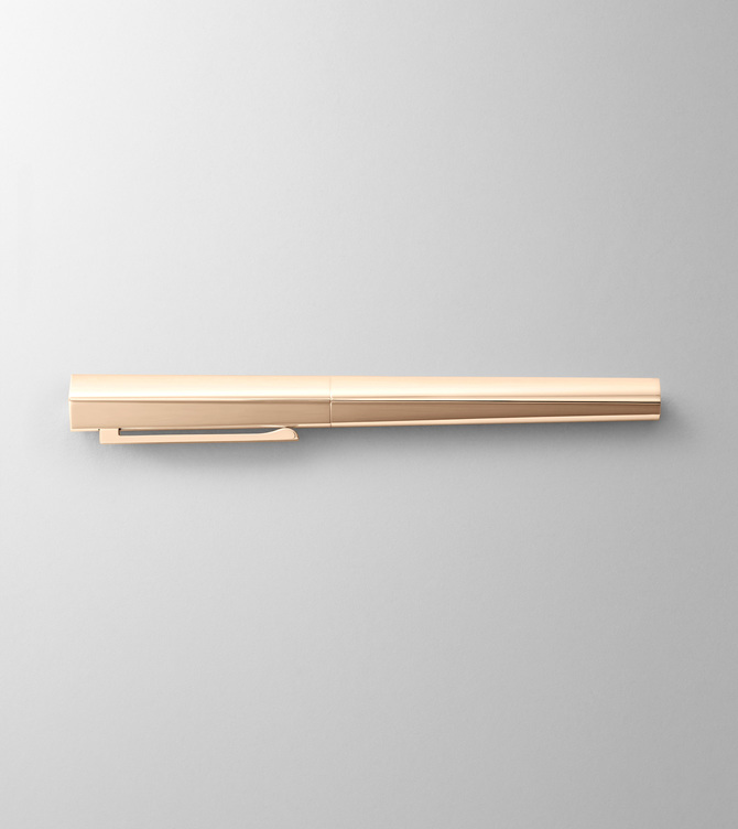 Hieronymus Sculpture Pen Sculpture Pen Fountain Pen B | Gold A005396 