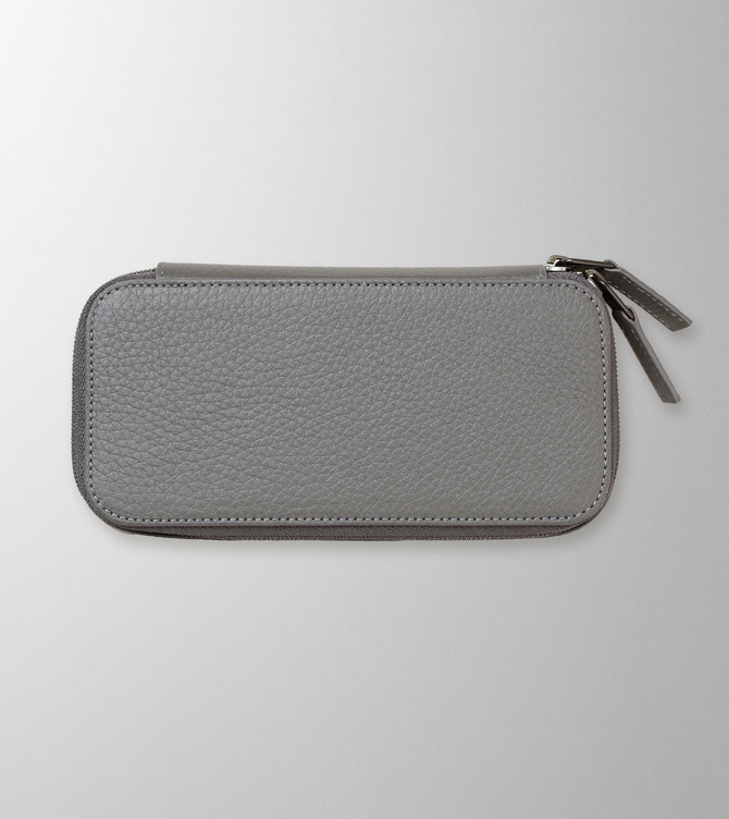 Hieronymus Small Leather Goods Pen Case Large Smoke A005885 