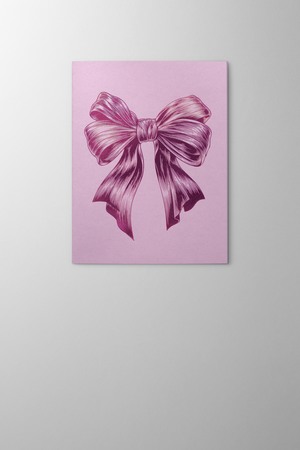 Hieronymus Greetingcards Christmas Birth Greeting Card Festive Bow Lilac A005936 Greeting Card Detailestive Bow Lilac.jpg
