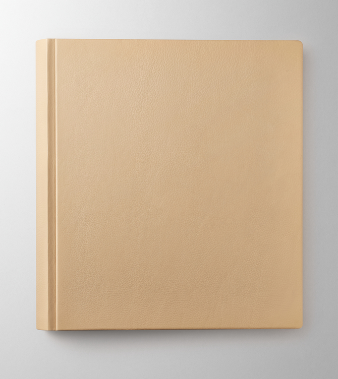 Hieronymus photo albums Photo Album Leather Large Sand A000650 large