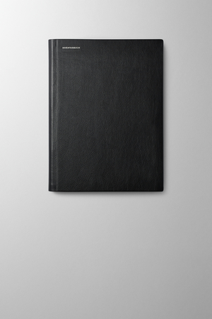 Hieronymus Topics Inventory Book H4 Leather Black A000656 H4