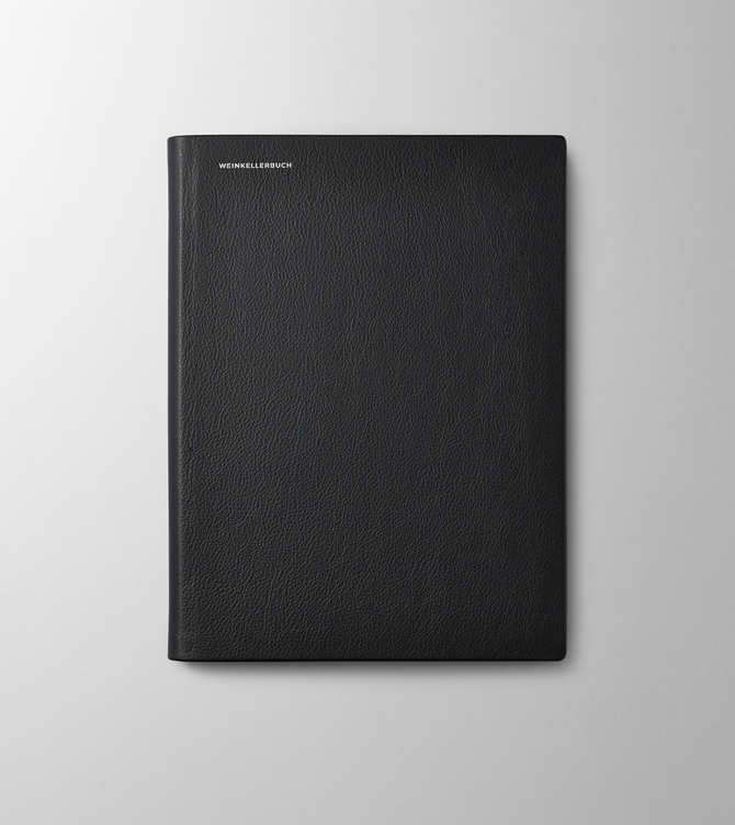 Hieronymus Topics Wine Cellar Book H4 Leather Black A000668 H4