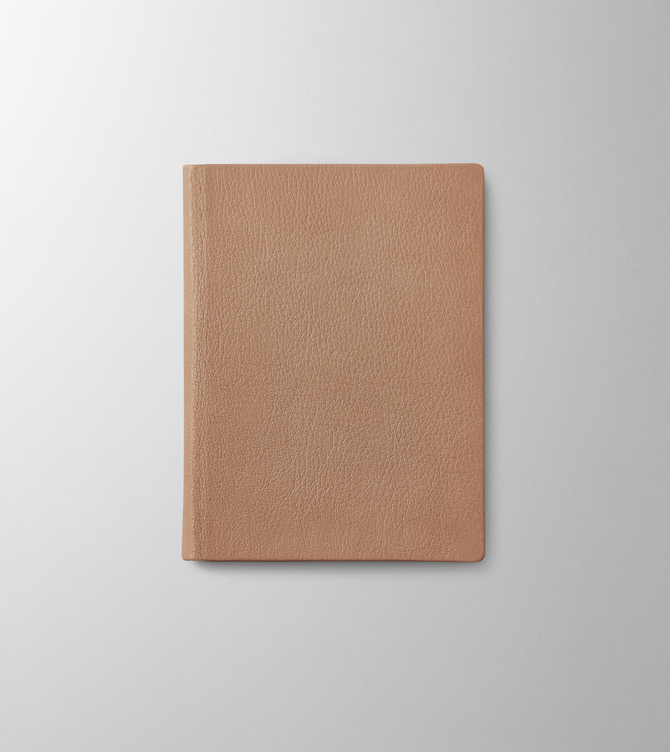 Hieronymus Notebooks Leather Notebook H6 Leather Camel A000684 H6