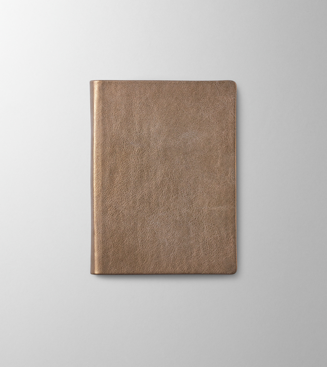Hieronymus Notebooks Leather Notebook H6 Leather Bronze A000685 H6