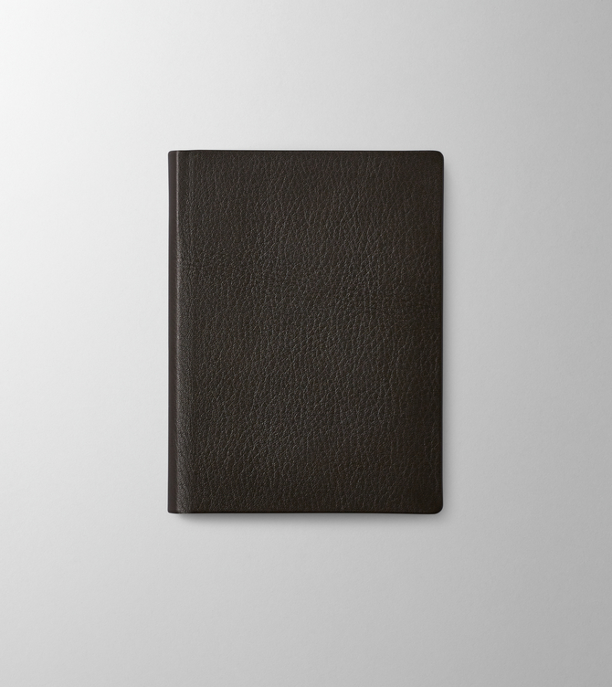 Hieronymus Notebooks Leather Notebook H6 Leather Tundra A000686 H6