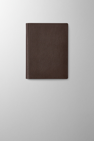 Hieronymus Notebooks Leather Notebook H6 Leather Dark Brown A003323 H6