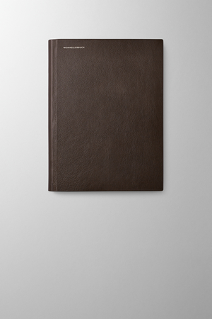 Hieronymus Topics Wine Cellar Book H4 Leather Dark Brown A003327 H4