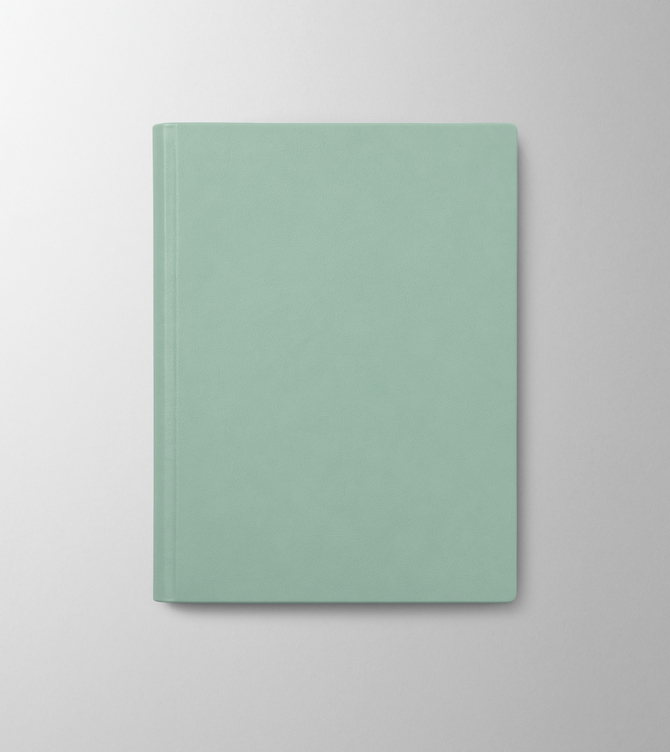 Hieronymus Notebooks Leather Notebook H4 Leather Mint A004069 H4