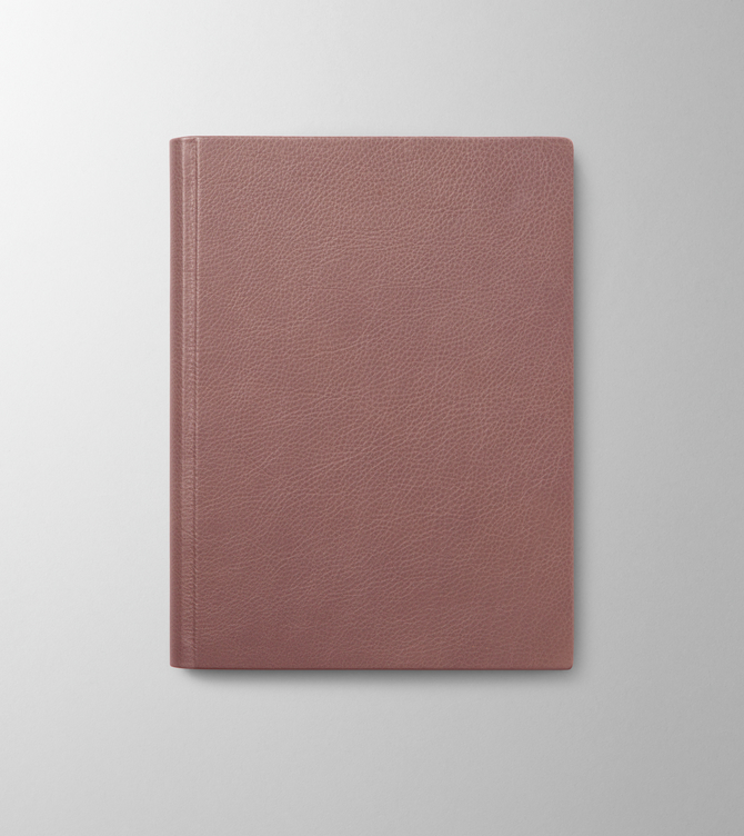 Hieronymus Notebooks Leather Notebook H4 Leather Nude A004068 H4