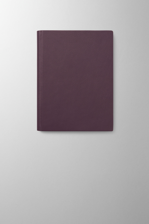 Hieronymus Notebooks Leather Notebook H5 Leather Plum A004076 H5