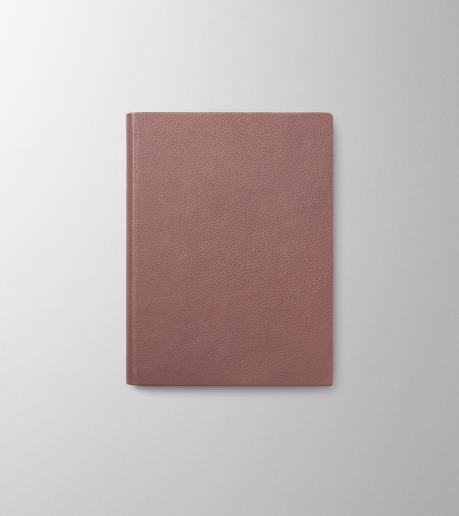 Hieronymus Notebooks Leather Notebook H6 Leather Nude A004080 H6