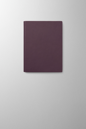Hieronymus Notebooks Leather Notebook H6 Leather Plum A004082 H6