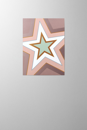 Hieronymus Christmas Greetingcards Greeting Card Popstar Rosewood A005445 