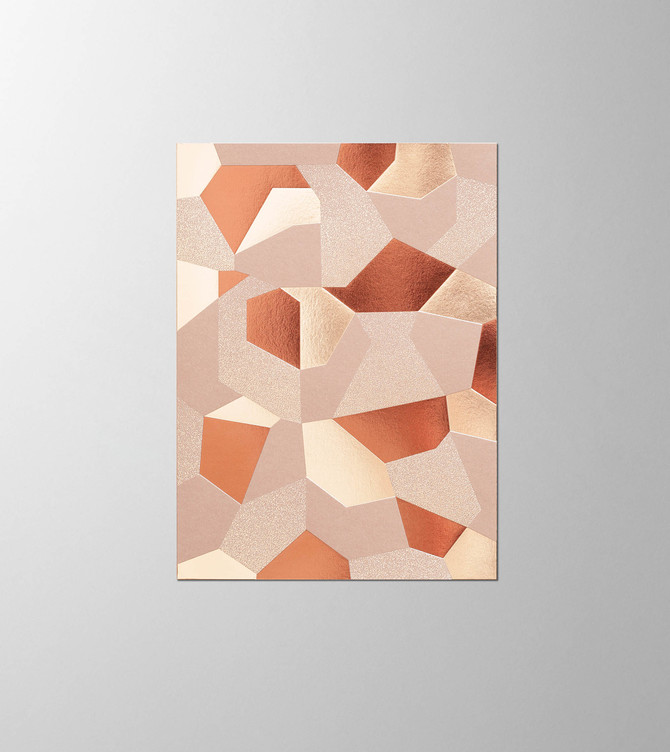 Hieronymus Christmas Greetingcards Greeting Card Cubism Marron A005696 A005696 Cubism Marron A.jpg