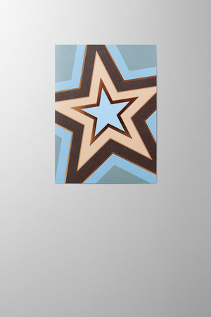 Hieronymus Christmas Greetingcards Greeting Card Popstar Blue Copper A005717 