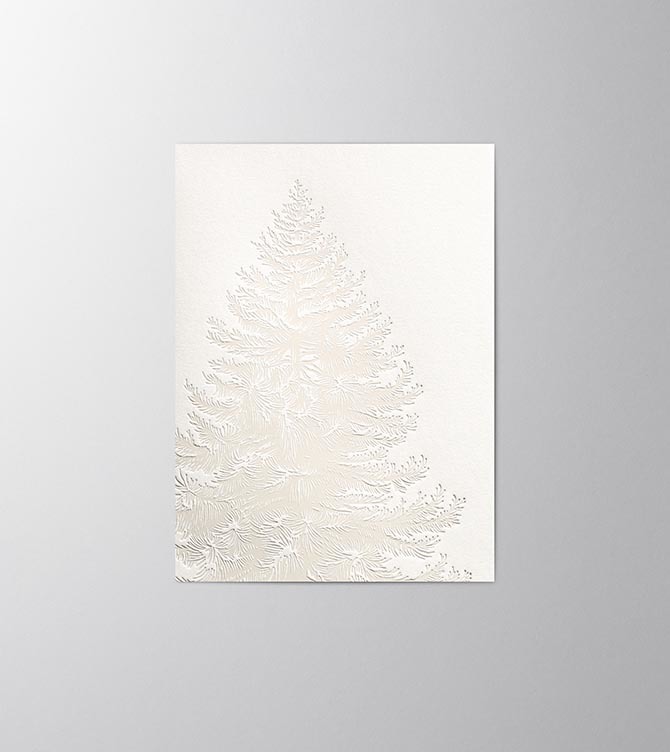 Hieronymus Christmas Greetingcards Greeting Card Nobilis Magnus Cotton White Cream A005749 A5