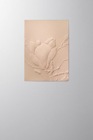 Hieronymus Greetingcards Birthday Mother's Day Greeting Card Magnolia Shiny Nude A005793 