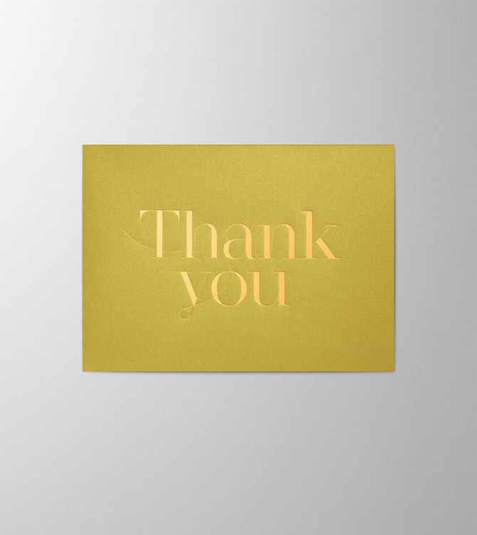 Hieronymus Greetingcards Greeting Card Thank you Lime Gold A005833 A005833 A.jpg