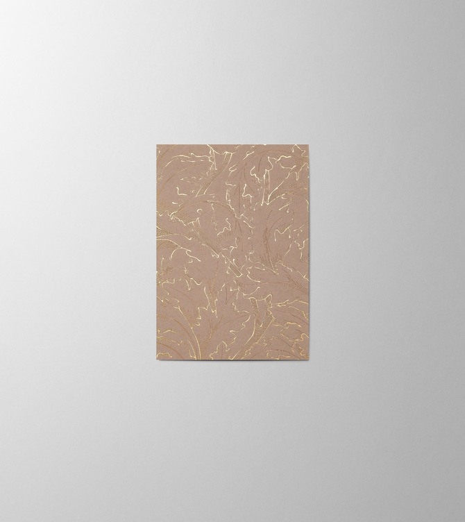 Hieronymus Small A6 Greeting Card Acanthus Marron Small A005848 A005848 Marron.jpg