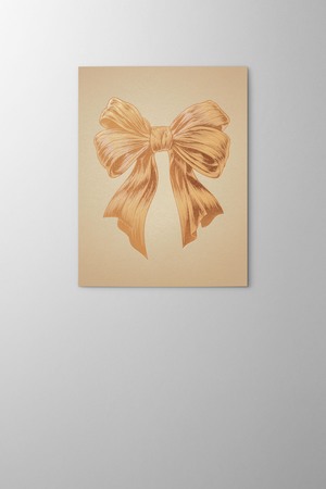 Hieronymus Greetingcards Christmas Greeting Card Festive Bow Biscuit A005900 Greeting Card Detailestive Bow Biscuit