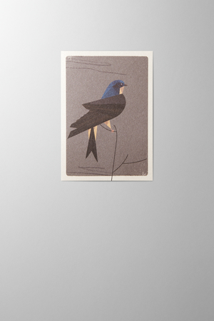 Hieronymus Greeting Card Housemartin Granite A000567 A6
