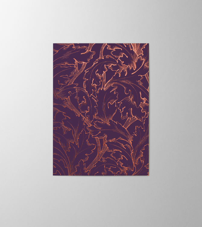 Hieronymus Christmas Greeting Card Acanthus Dark Violet A005265 A005265 A.jpg