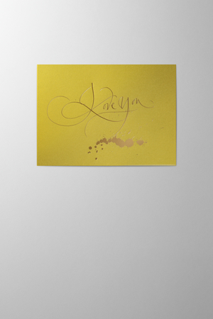 Hieronymus Greetingcards Valentine's Day Greeting Card I love you lime A005291 A5