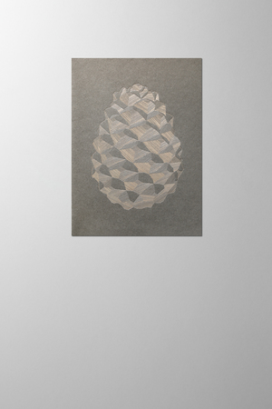 Hieronymus Greetingcards Christmas Greeting Card Pine Cone Anthracite A005379 A005379 A.jpg