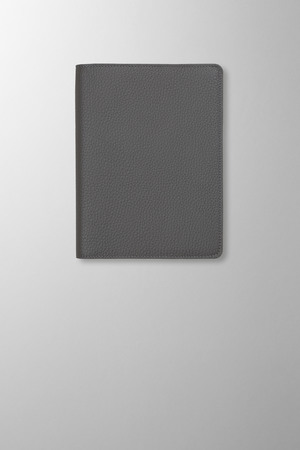 Hieronymus Notebooks Leather Small Leather Goods Leather Cover Notes Smoke A005894 