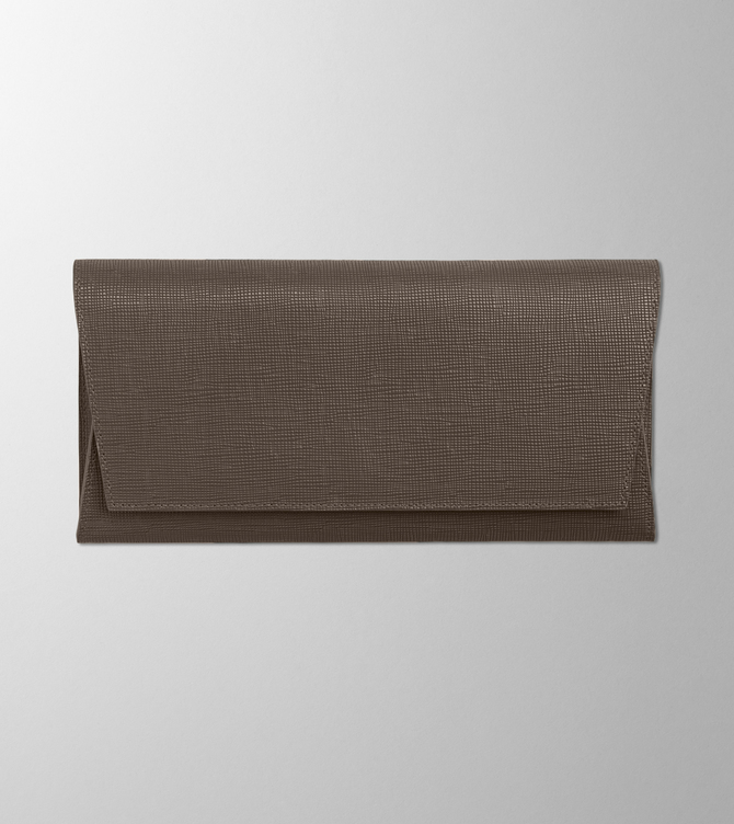 Hieronymus Small Leather Goods grain Travel Folder Grain Taupe A005219 