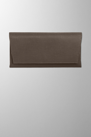 Hieronymus Small Leather Goods grain Travel Folder Grain Taupe A005219 