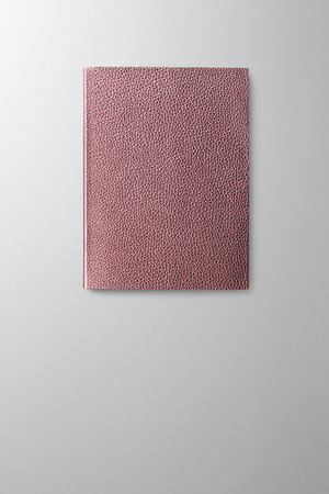 Hieronymus Notebook Soft Notebooks Leather Notebook Soft H5 Metallic Bordeaux A005624 H5