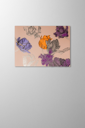 Hieronymus Easter Mother's Day Birthday Greetingcards Greeting Card Tulipa Rosewood Silver A005644 