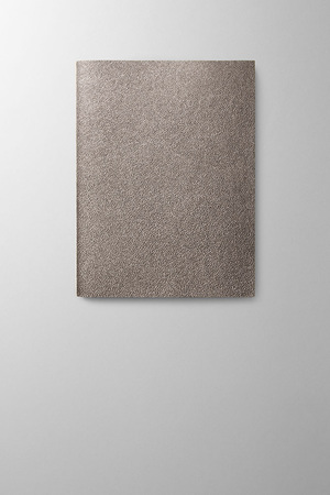 Hieronymus Notebooks Leather Notebook Soft Notebook Soft H4 Metallic Bronze A005705 H4