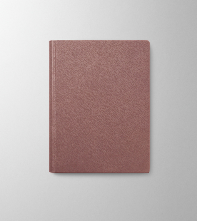 Hieronymus Notebooks Leather Notebook H5 Leather Nude A004074 H5
